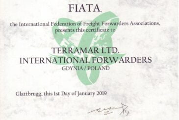 Certyfikat Uznania FIATA