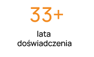 33 lata doswiadczenia