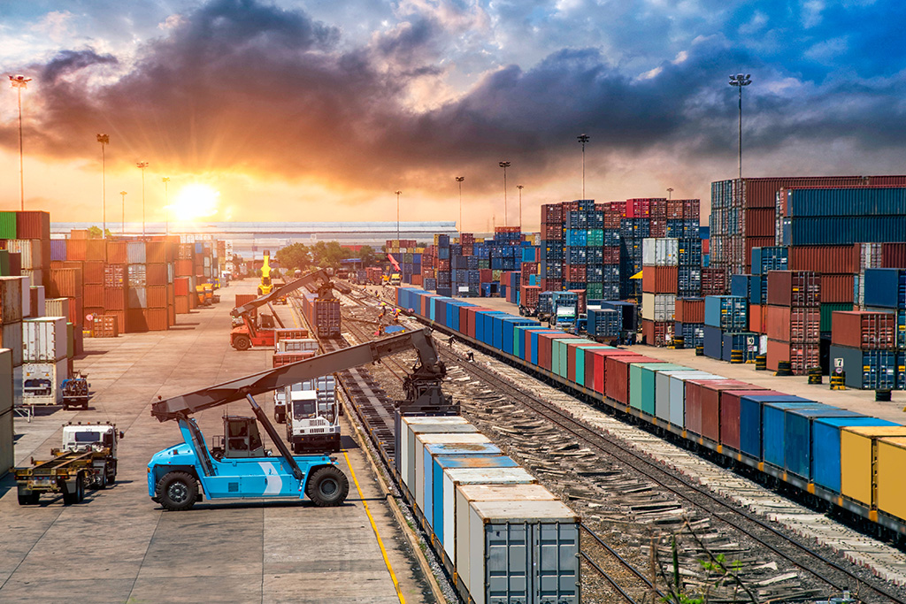 rail transport form china