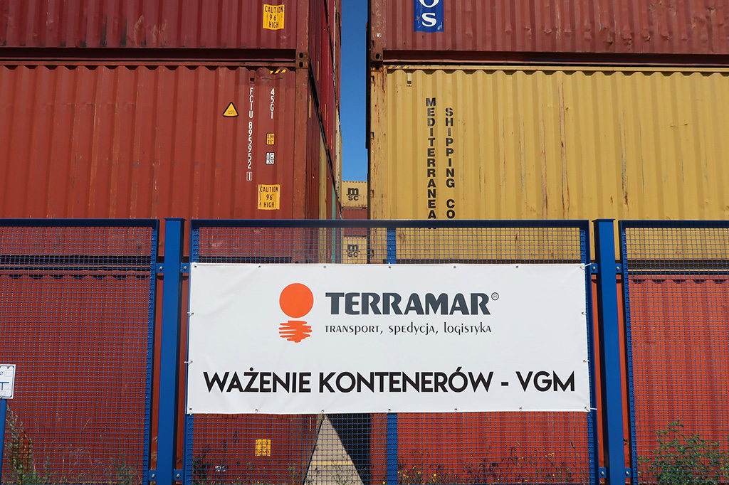 usługi ważenia kontenerów
