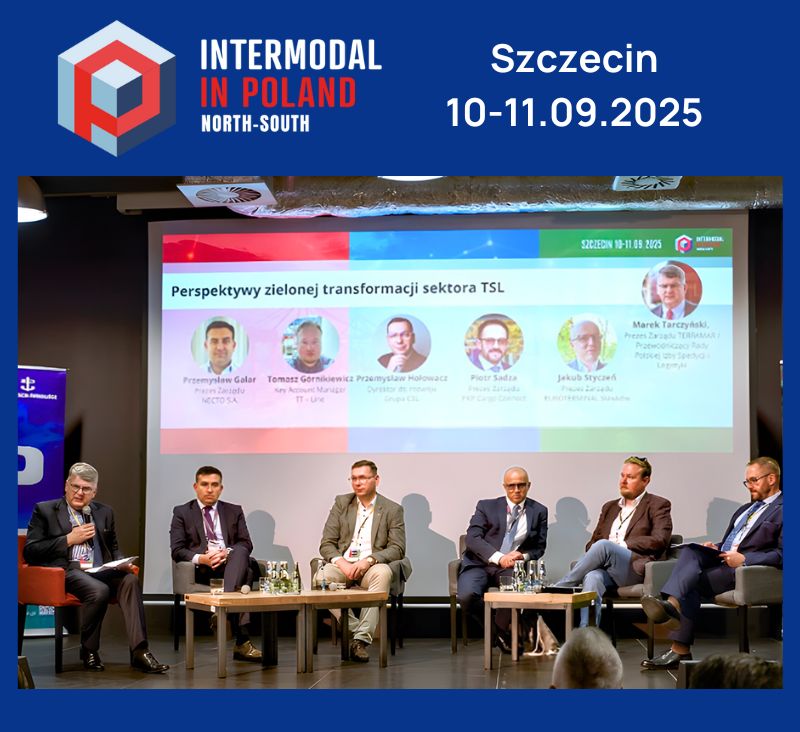 Prezes Terramar na konferencji Intermodal, Szczecin 2025