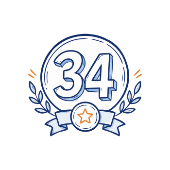34 lata doswiadczenia